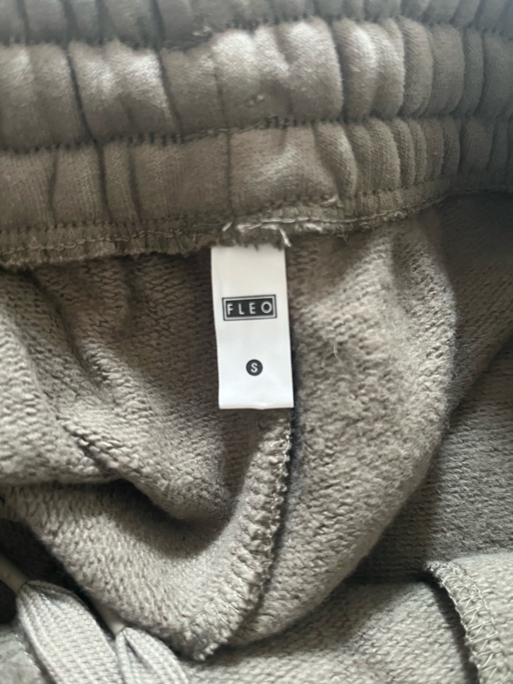 Fleo Weekender Olive Green Fleece Jogger - Picture 6 of 6